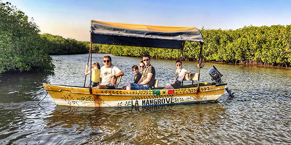 Balade en Pirogue sur la Lagune de Somone